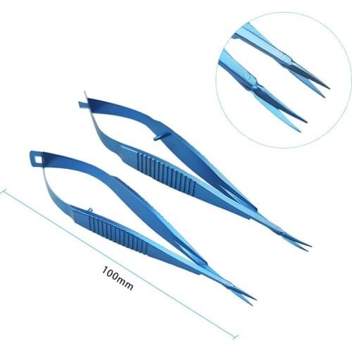 Ophthalmic Vannas Capsulotomy Scissor Autoclavable Instrument Ophthalmic