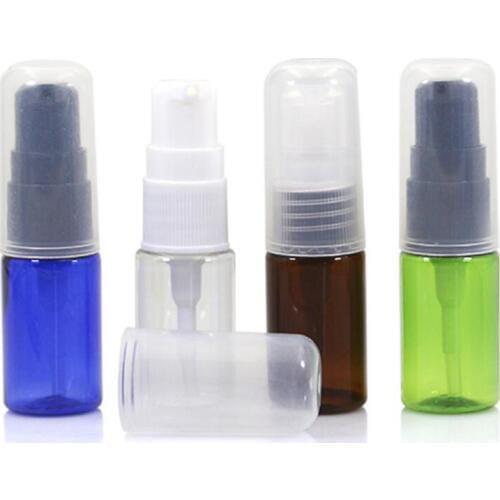 Wholesale 10ml 1000pcs/lot Transparent PET bottle lotion bottle, Pump Bottle ,Cosmetic Packaging Container