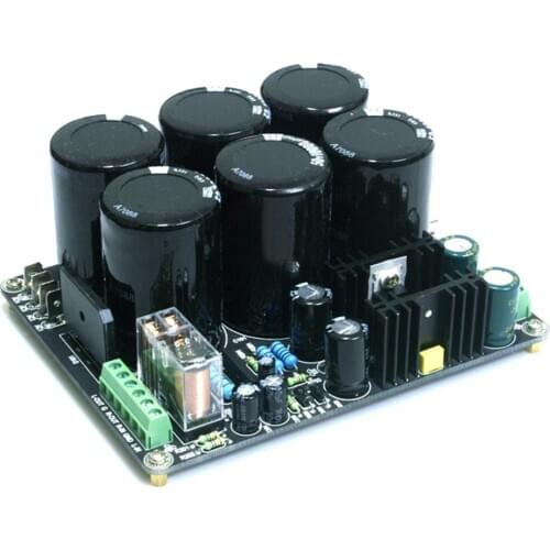 AC15V-32V 6*10000UF/50V Amplifier Power Supply Board w/Speaker Protection