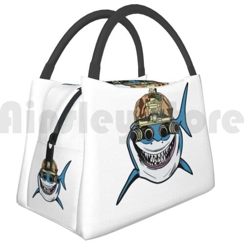 Portable Insulation Bag Night Hunter Shark Ocean Night Vision Animal Military Tactical Hunter Nvg Airsoft Milsim