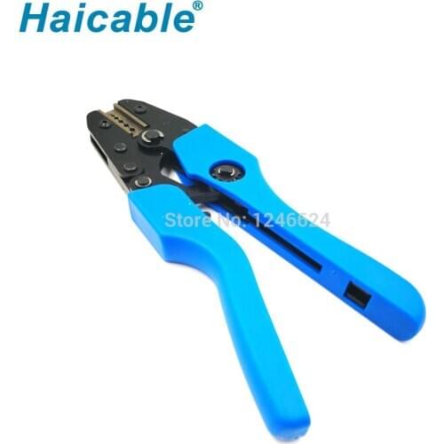 Rachet crimping pliers for Turned contacts AN-156 Wire Crimp tool For Airlines Pin contacts Plug Capacity:0.5-6mm