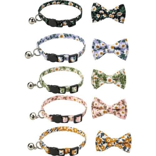 Adjustable Dog Bibs For Small Dogs Tie Necktie Puppy Collar Scarf Cat Dog Triangular Bandanas Bow Ties Pet Grooming Accessories