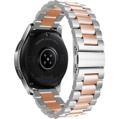 22mm 20mm Metal strap for Samsung watch S3 Huawei GT 46mm Amazfit GTS Replacement metal strap for Samsung watch 3 46mm 42mm band