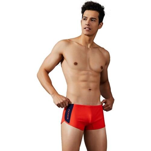 2019 new sexy men swim trunk boxer shorts beach swim briefs men swimwear sunga bathing suits men swimsuits board surf swim short