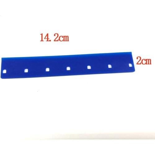 3pcs Soft rubber wiper blade for Eco solvent printer with double DX5 DX7 printhead cleaning station wiper clean blade 14.2cm*2cm
