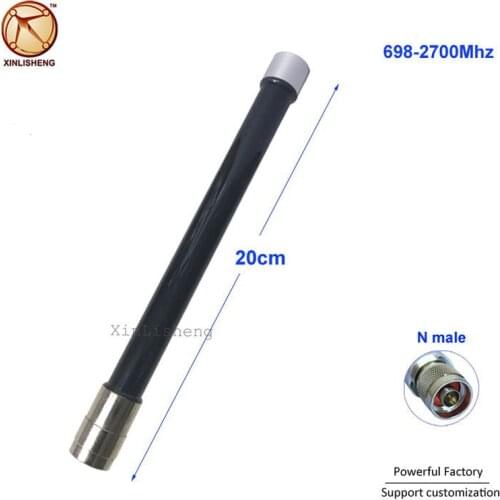 Top quality 698-2700M GSM Aerial omni 2.4g antenna waterproof 4G LTE FRP Antenna outdoor