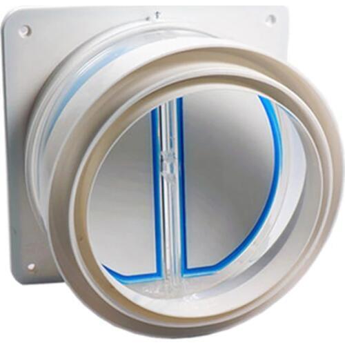 High quality Kitchen range hoods check valve anti odor control bathroom check valve back-pressure valve non-return flap valve