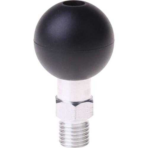 1Inch Ball Base M8 X 1.25 Male Thread Mount Motorcycle Phone Holder Motorbike For Mounts