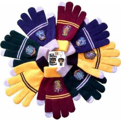 1Pcs Harri High Quality Plush Knitted Winter Warm Gloves Hat Cosplay Magic Show Kids Women Men Christmas New Year Gift