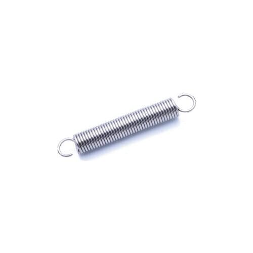 2pcs wire diameter 1.2mm outer diameter 12mm wth hook spring pull back hook tension springs stainless steel 30mm-60mm length