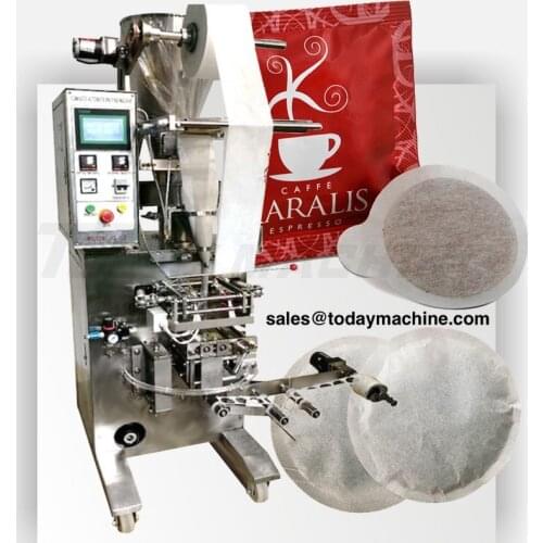Coffee pod premade bag counting and filling packing machine