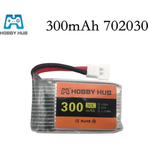 3.7V 300mAH Lipo Battery For Udi U816 U830 F180 E55 FQ777 FQ17W Hubsan H107 Syma X11C FY530 RC Helicopter 3.7V 300mAH 30C 702030