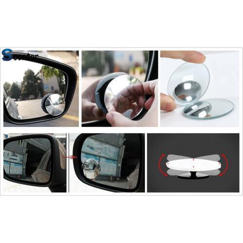 Car rear view blind spot mirror wide angle lens For VW Volkswagen Golf 7 5 6 Passat B5 B6 B7 Polo