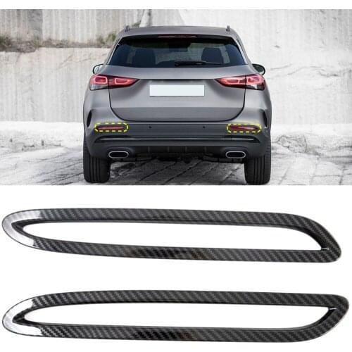 Car Accessories for Mercedes-Benz GLA 200 250 2020-2021 Rear Tail Fog Light Lamp Bezel Cover Trim