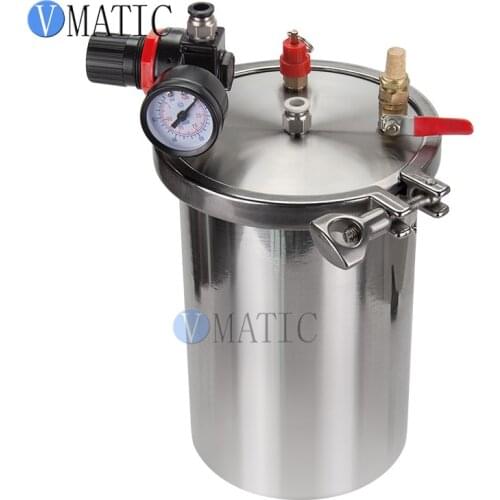 Free Shipping High Quality Clip Frame Type Stainless Steel Pneumatic Pressure Tank