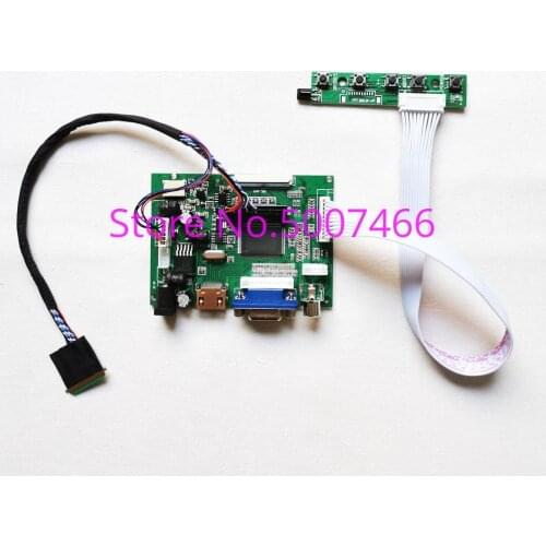 For LTN140AT20-301/401/501/B01/D01/L01/L02 1366*768 LED LVDS 40-Pin LCD screen VGA+2AV 14" display controller board DIY kit