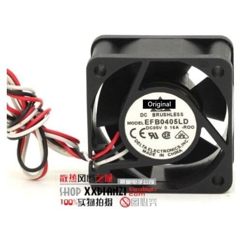 Original 100% working EFB0405LD ROO R00 4CM 40MM 4020 DC 5V 0.16A server inverter cpu computer switch axial cooling fans