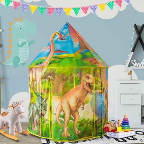 Jurassic Dinosaur Play House tent for kids children‘s tents Toys Indoor Outdoor Ocean Ball Pool Christmas Birthday Gift For baby