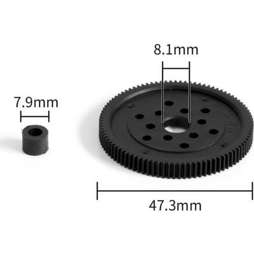 Plastic 93T Main Gear Replacement Cogs for HG P401 P402 P601 1/10 RC Crawler Accessories