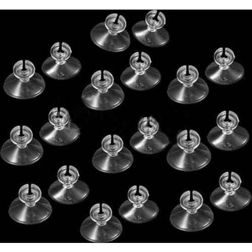 10pcs/lot Plastic Aquarium Fish Tank Suction Cup Holder Sucker Sucker For Fish Tank Pump Airline Tube Holder Aquarium Accessory