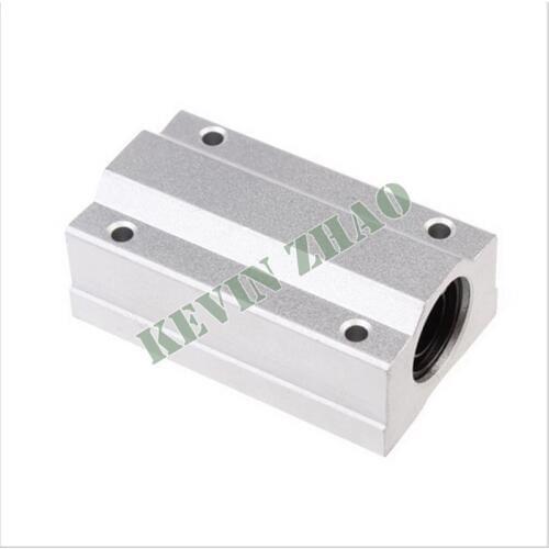 1pcs SC10LUU SCS10LUU Linear motion ball bearings slide block bushing for 10mm linear shaft guide rail CNC parts