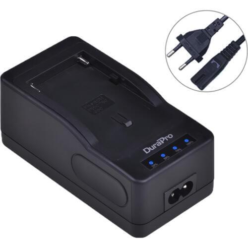 DuraPro 1Pc LED Quick Rapid Charger Universal for SONY NP-F960 NP F970 F960 FM50 F550 F570 FM70 FM90 MVC-FD90 MVC-FD91 Battery