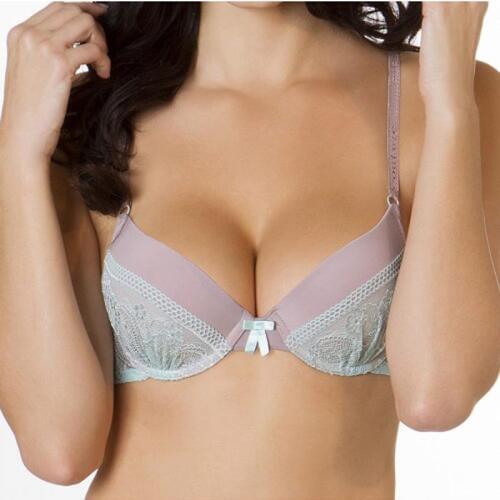 Women push up bras green lace woman bra for 32-38 B CUP Comfort Everyday bra intimates 2062-62-N2