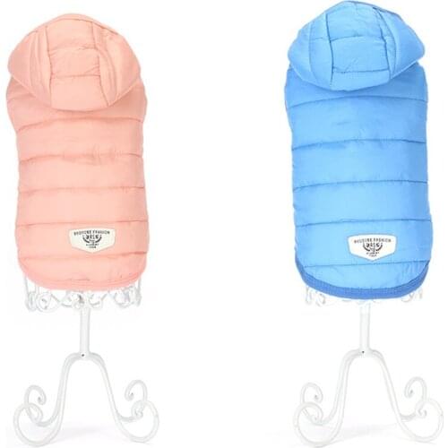 Winter Warm Down Dog Clothes Pet Coat Jackets Waterproof Jacket Coat Hoodies Clothing for Chihuahua Small Puppy Medium Yorkshire