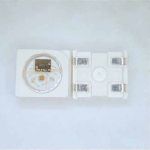 1000pcs SK9816MICRO 2427 full color chip Top SMD Type 0.3Watt Power single line transmission high grade grey level tegrated leds