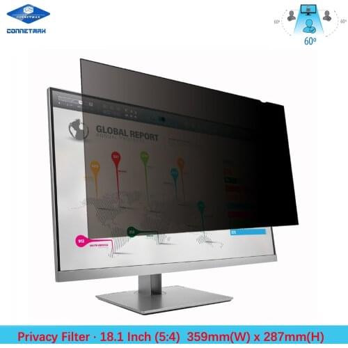 18.1 inch Privacy Filter Screen Protector Film for Standard Screen Desktop Monitors 5:4 Ratio