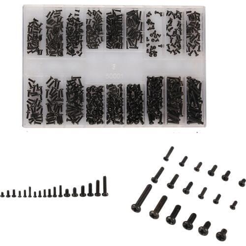 480Pcs 18 Types Mini screw DIY Fastener tool Kit for Laptop Computer Assemble Repair Screw