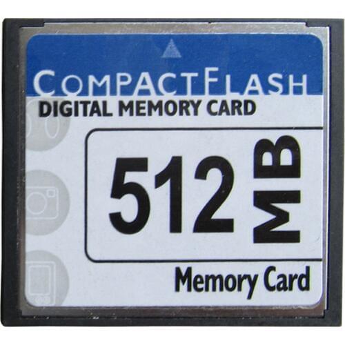 5pcs 512MB CompactFlash CF Memory Card With Pcmcia card adapter