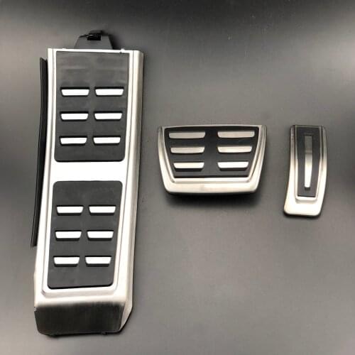 Car Accessories Fuel Brake Footrest Pedals For Audi A4 B8 S4 A5 S5 8T Q5 SQ5 Q7 A6 C7 A7 S7 S6 4G For Porsche Macan