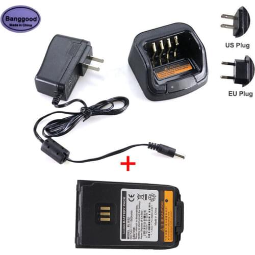 BL1502 BL1504 7.4V 1500mAh Li-ion Battery + AC Dock Charger for Hytera HYT PD780 PD780G PD660 PD680 PD700 Radio Walkie Talkie