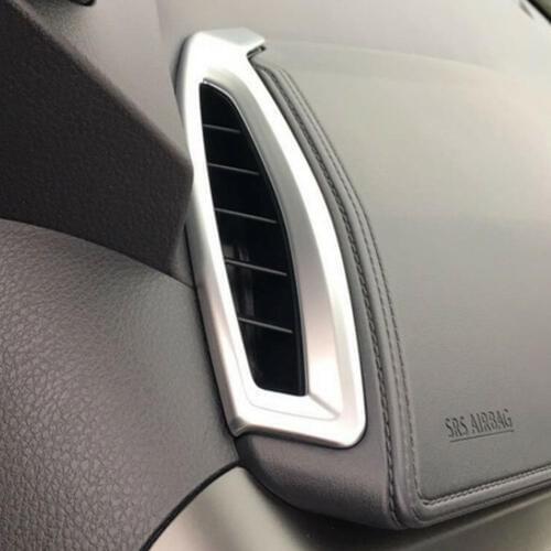 For Toyota C-HR CHR 2016-2018 Chrome ABS Car Dashboard AC Air outlet Vent Cover Trim Car Styling Sticker