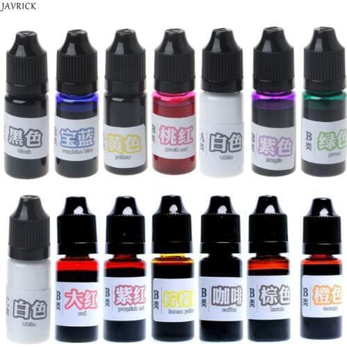 10ML Epoxy Resin Pigment Liquid Colorant Dye Ink Diffusion Resin Jewelry Making