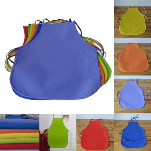Childrens Apron Non-woven Fabric Painting Activities Art Painting Aprons Kindergarten For Class Crafts Art Painting Activities