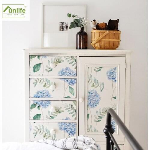 Funlife® 40x125cm Wall Stickers Bathroom Kitchen Wardrobe Cabinets Stickers Self-Adhesive Wallpaper Home Decor DIY Contact Paper