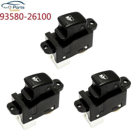 3 pcs Passenger Power Window Switch Control Button 93580-3D000 93580-26100 For Hyundai Elantra Sonata For Kia Optima Sedona