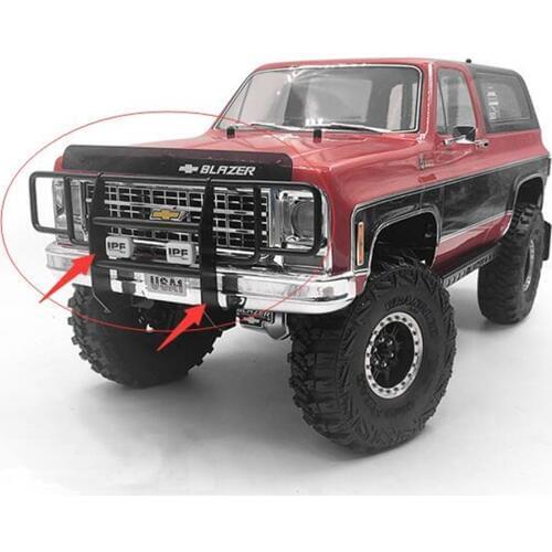 1/10 Rc Car Metal Front Bumper For Traxxas Trx4 Chassis Match BLAZER K5 Body Shell