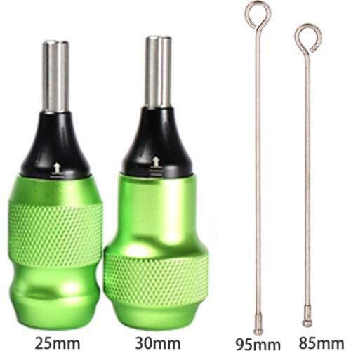 HELLO Adjustable 25mm 30mm Cartridge Grip Aluminum Cartridge Grip For Cartridge Tattoo Rotary Machine Gun Needles Supply
