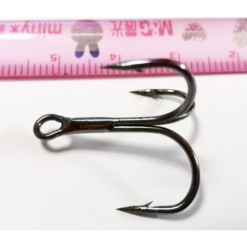 2019new fishing hooks hot sell treble hooks size:4# quantily: 50pcs/lot High quality