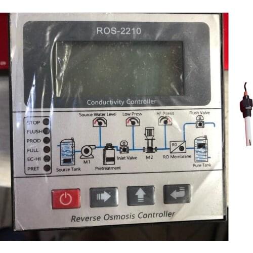 New RO controller / ROS-2210 reverse osmosis controller replaces ROC-2313 CCT-7320 conductivity