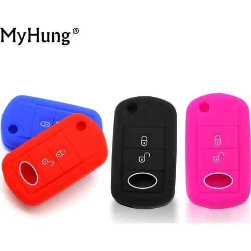 For Landrover Freelander Evoque Discovery LR3 LR4 Range Rover Sport 2 Buttons 3 Buttons Car Flip Folding Key Cover Remote Case