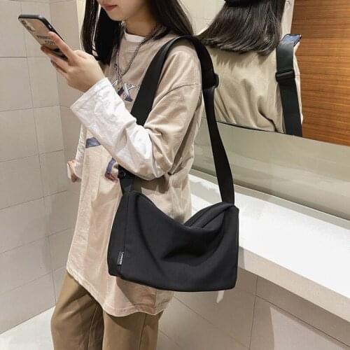Messenger bag mens shoulder bag womens casual large-capacity Japanese postman bag tooling backpack