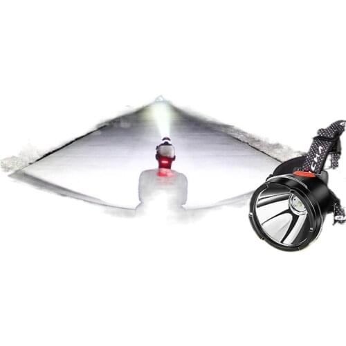 LED headlamp glare night fishing light rechargeable flashlight bright yellow head mounted long-range long lamp life