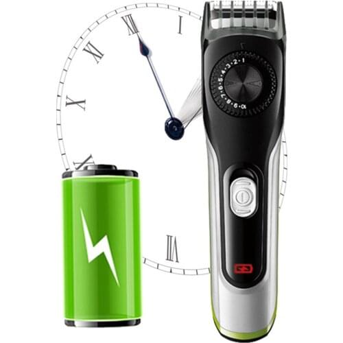 Waterproof Electric Hair Cutter Men Use Hair Clipper Beard Trimmer Electric Shears Black