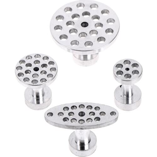 4Pcs Aluminum PDR Glue Puller Tabs Car Dent Removal Paintless Dent Repair Kit Glue Pulling Tabs auto body Dent Removal Hand Tool