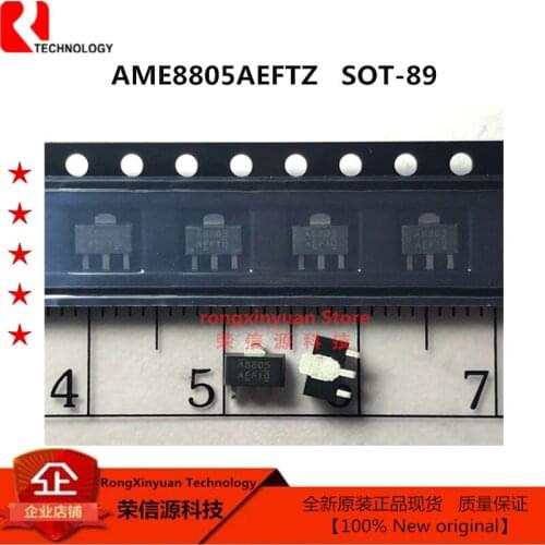 AME8805AEFTZ SOT-89 3.3V AME8805AEFT AME8805 AME8805AEF A8805AEF A8805 600mA CMOSLDO 100% New original