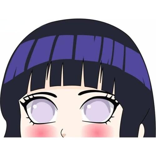 Ninja Kakashi Peeker Anti-UV Car Stickers Personality Anime Motorcycle Decal Graphics Decoration Window Windshield Accessories